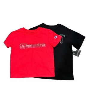 NWT 5/5T bundle Champion & Okie Dokie Boys Tee T-shirt